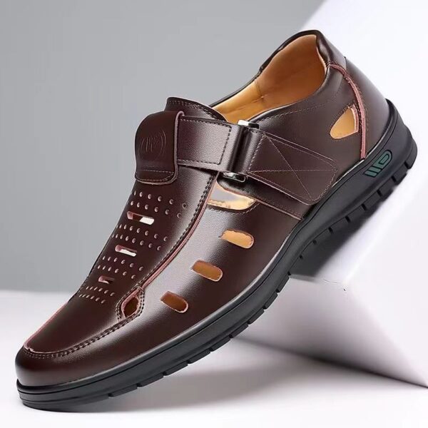 Casual Breathable Summer Hollow Sandals Men - Image 4