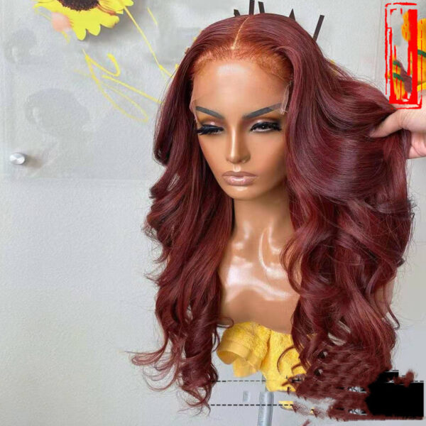 Fashion Sexy Body Wavy Lace Front Wig - Image 5