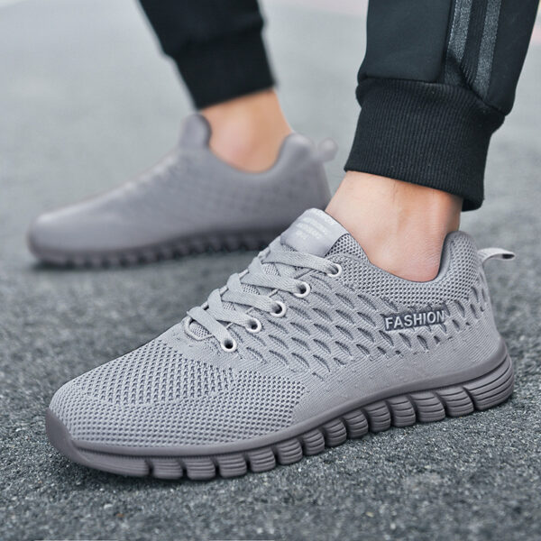 Hollow Comfort Cloth Shoes Soft Bottom Walking Shoes - Image 1