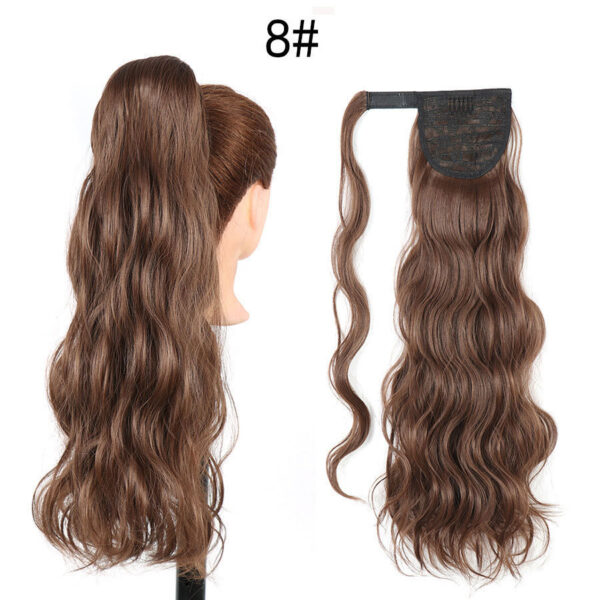 Invisible Velcro Big Wave Ponytail Chemical Fiber Curly Hair - Image 6