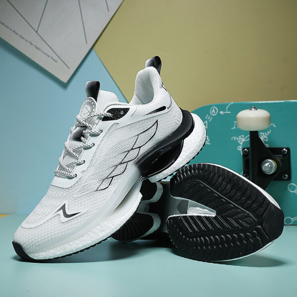 Sneaker Pu Leather Composite Bottom Casual And Lightweight Running Shoes - Image 8