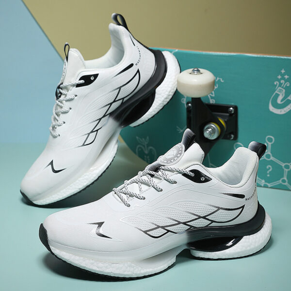 Sneaker Pu Leather Composite Bottom Casual And Lightweight Running Shoes - Image 6
