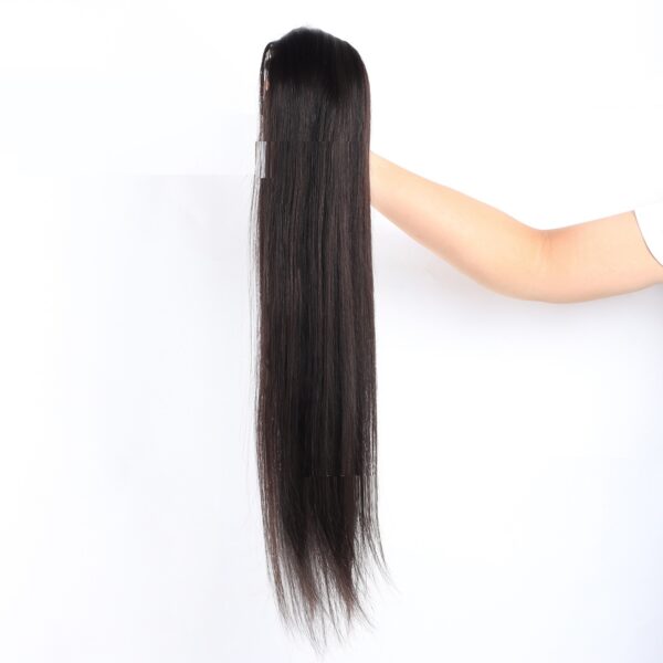 Drawstring Straight Hair Wig Ponytail Braids - Image 3