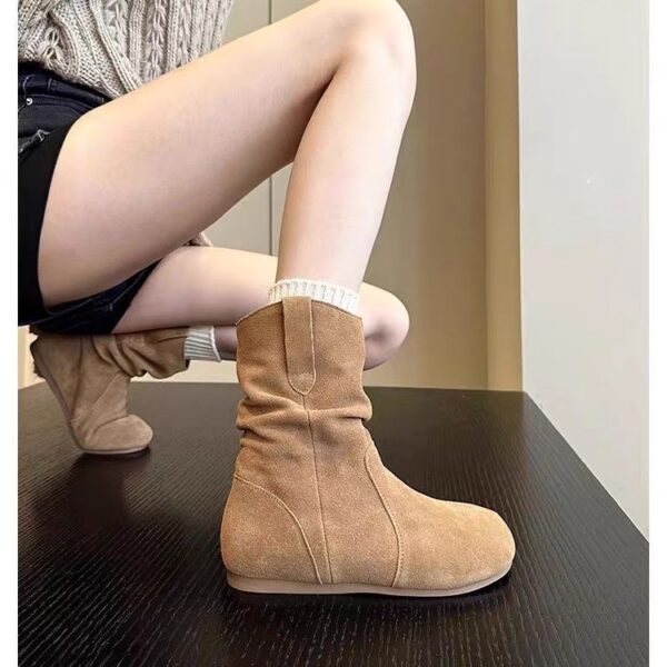 Western Denim Martin Boots For Women - Image 4