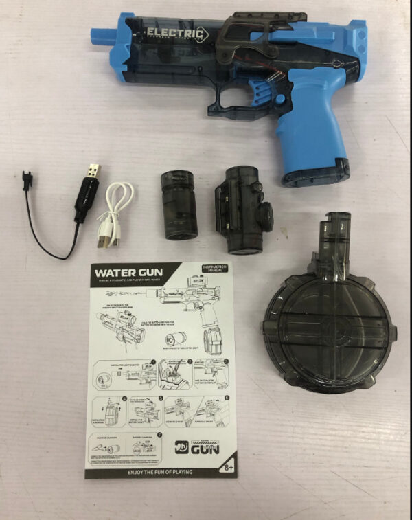 Fire Rat Electric Water Pistol Cool Light Full Automatic Water Spray Gun Summer Toy Sports Entertainment Children Gifts Ac223 - Image 10