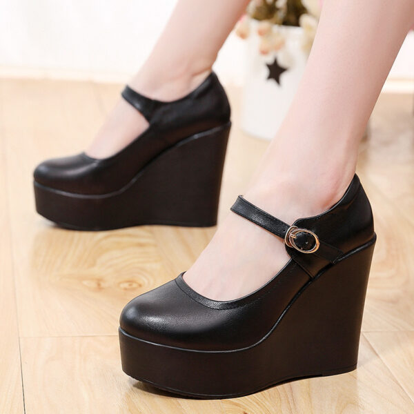 Platform Platform Thick Bottom Women'S Magic Stick Shoes