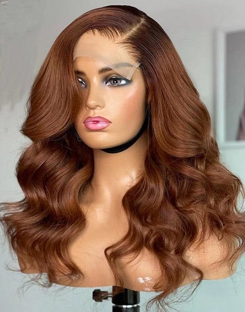 Real Human Straight Hair Wig Head Cover - Image 8