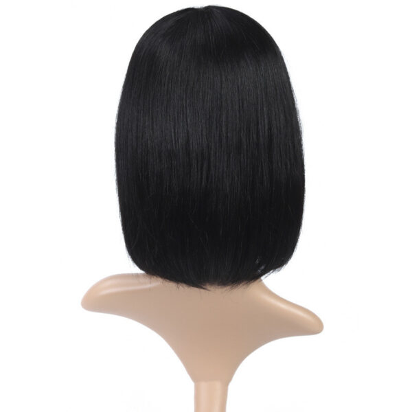 European And American Wigs With Bangs And Real Hair - Image 5