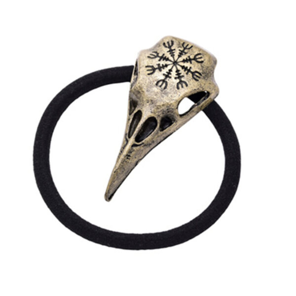 Bird Head Wolf Hair Ring Female Tie Hair Band - Image 4