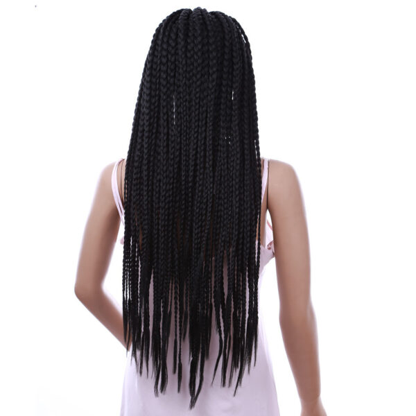 Front lace three-strand wig - Image 7