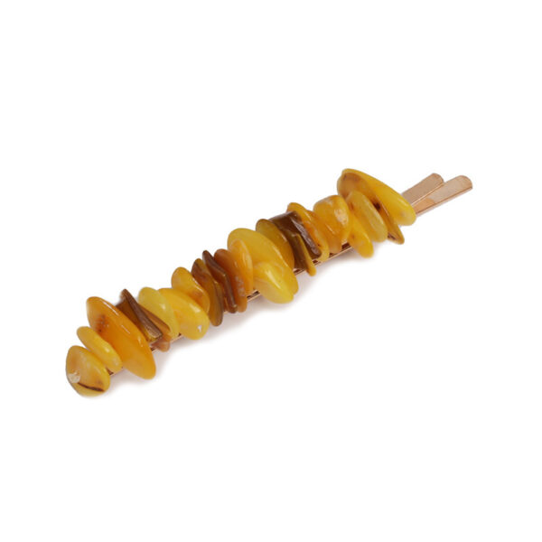 One Word Clip Turquoise Candy Color Hairpin - Image 7