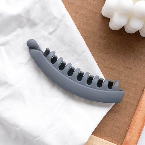 Banana Hair Clip Claws Banana Chic Hair Clamps Hairpin Strong Hold Ponytail Holder Clip Matte Banana Clips For Women Girls - Image 10