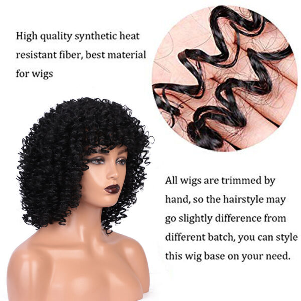 High Temperature Silk Wigs Wigs Headgear - Image 4