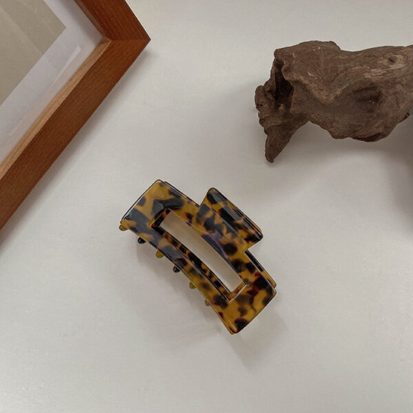 Korea Elegant Temperament Exquisite Acetic Acid Hair Catch Large Medium Back Head Hair Clip Headdress Clip Hair Clip Female - Image 2