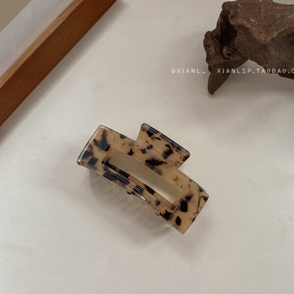 Korea Elegant Temperament Exquisite Acetic Acid Hair Catch Large Medium Back Head Hair Clip Headdress Clip Hair Clip Female - Image 5