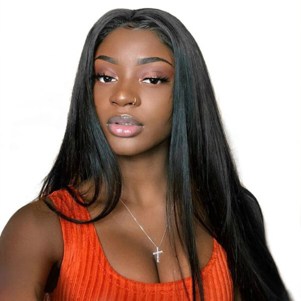 Wig Female Long Straight Hair Long Straight Wigs Africa Fashion Foreign Trade Chemical Fber Headgear - Image 4
