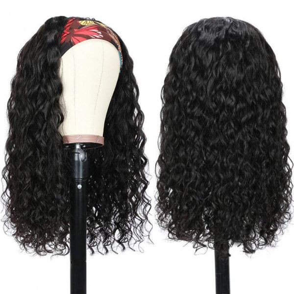 Human Hair Mechanism Headgear Ice Silk Headgear Small Volume - Image 3