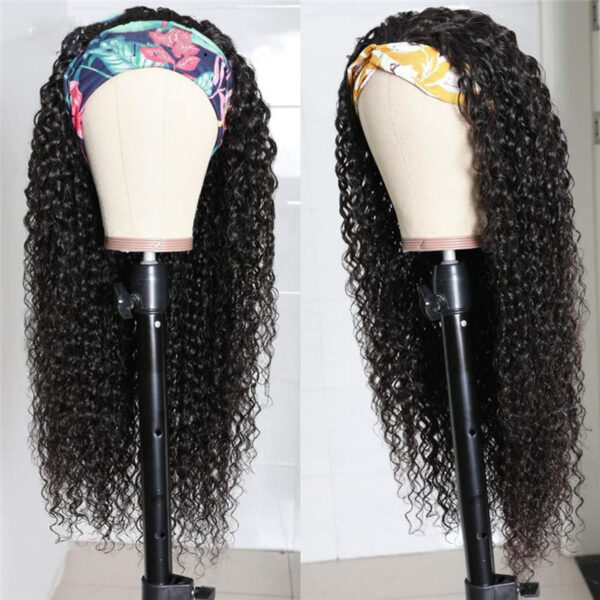 Human Hair Mechanism Headgear Ice Silk Headgear Small Volume - Image 5