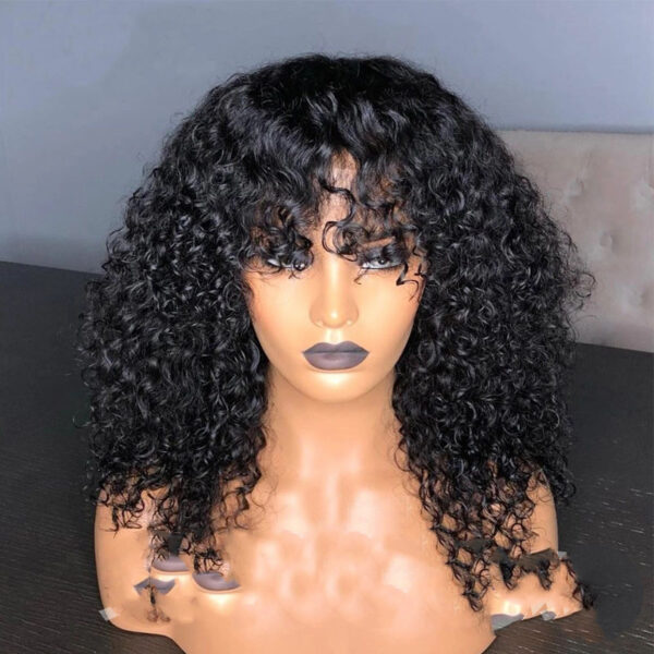 European And American Wig Ladies Kinky Curly Short Curly Hair - Image 1
