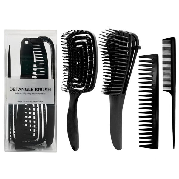 Eight Claw Comb Multifunctional Comb Set Hollow Hairdressing Styling - Image 1