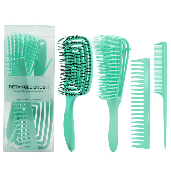 Eight Claw Comb Multifunctional Comb Set Hollow Hairdressing Styling - Image 2