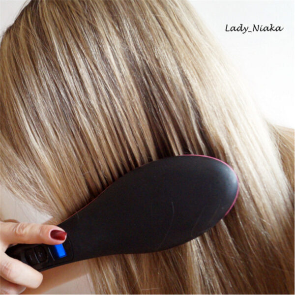Imply Straight Electric Straight Hair Comb Magic Smooth Hair Comb Negative Ion Comb - Image 2