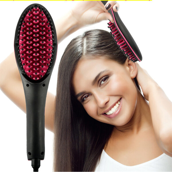 Imply Straight Electric Straight Hair Comb Magic Smooth Hair Comb Negative Ion Comb - Image 1