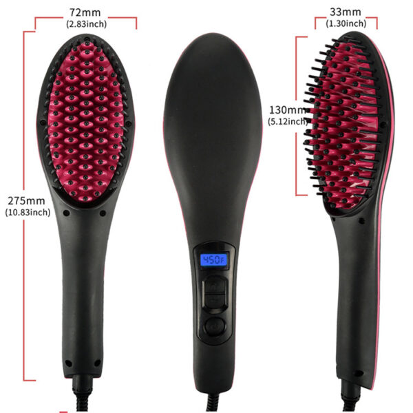 Imply Straight Electric Straight Hair Comb Magic Smooth Hair Comb Negative Ion Comb - Image 5