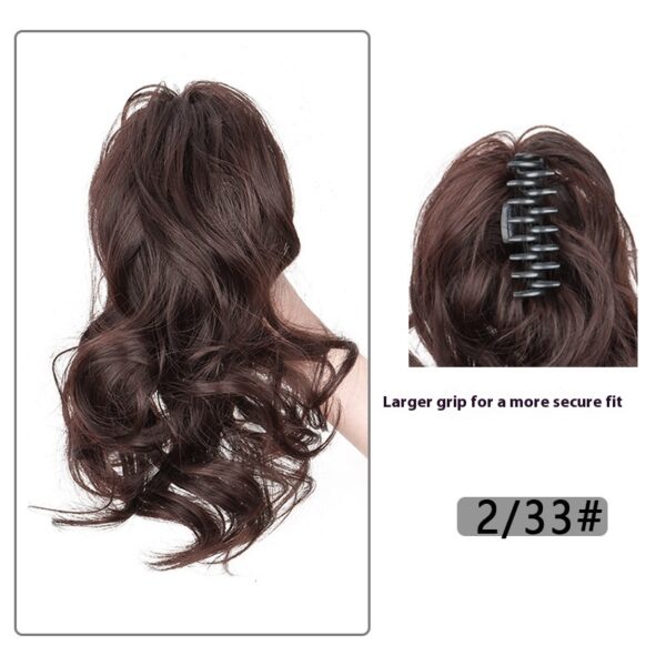 High Cranium Can Tie Ponytail Hairpin Back Head Shark Clip Ponytail Braid - Image 9