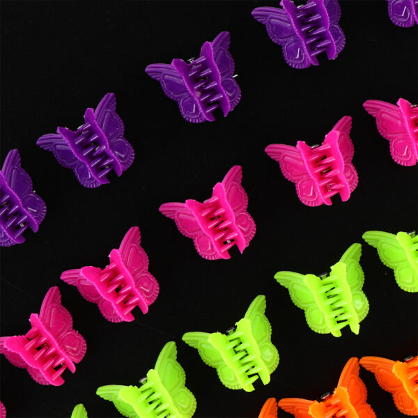 Color mini hair clips - Image 5