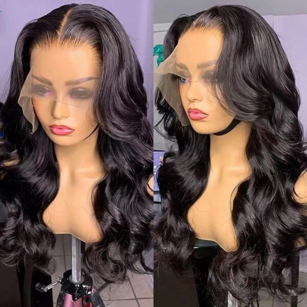 Women's Long Roll Mechanism Lace Chemical Fiber Wig Head Cover - Image 1
