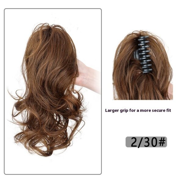 High Cranium Can Tie Ponytail Hairpin Back Head Shark Clip Ponytail Braid - Image 8