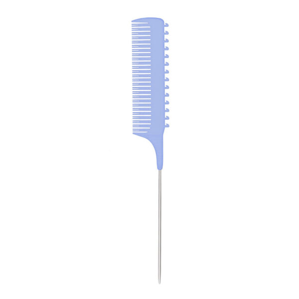 New Oil Head Hair Salon Barber Shop Hairdressing Plastic Pointed Tail With Hook Dyeing Comb - Image 5