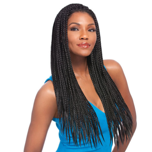 Front lace three-strand wig - Image 3