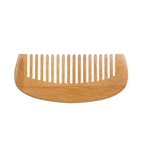 Natural Bamboo Wooden Hair Comb Massage Scalp Anti-static Men Comb 12x5.2cm Women Hair Styling Tool Head Meridian Massage Comb - Image 3