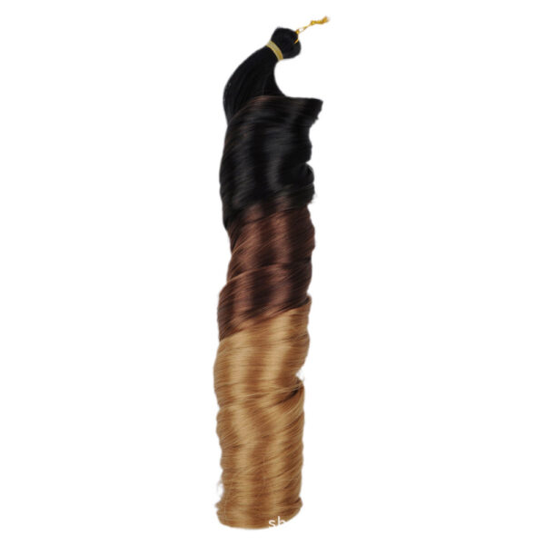 African New Loose Wave Crochet Hair Crochet Hair Extension Big Wave Reel Curved Hair Handle - Image 3