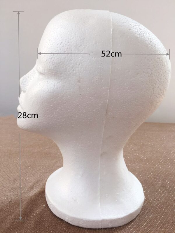 Canvas Head Mold For Finishing Wig Shape - Image 1