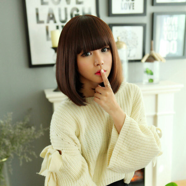 Air bangs thin wig - Image 3