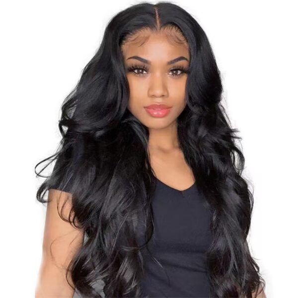 Women's Long Roll Mechanism Lace Chemical Fiber Wig Head Cover - Image 2