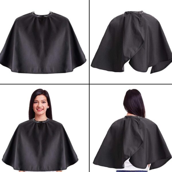 Shoulder Hair Dyeing Black Shawl Hair Salon Barber Shop Oiling Tools - Image 4