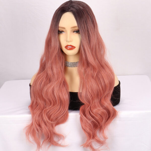 Mid Length Curly Hair With Large Waves And Gradient Smoke - Image 7