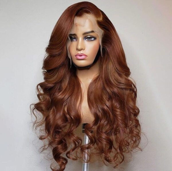 Real Human Straight Hair Wig Head Cover - Image 7