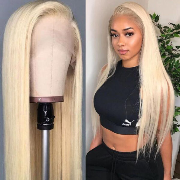Hand Hook Mesh One Real Hair Headgear Wig STW - Image 1