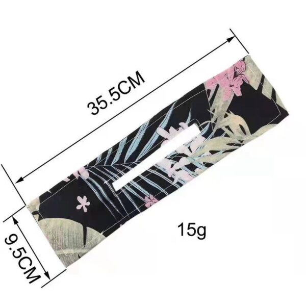 Leopard Knotted Wire Hair Curler Print Wire Headband Print Hairpin - Image 8