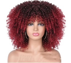 12 Inch African Black Short Curly Hair Wig - Image 4