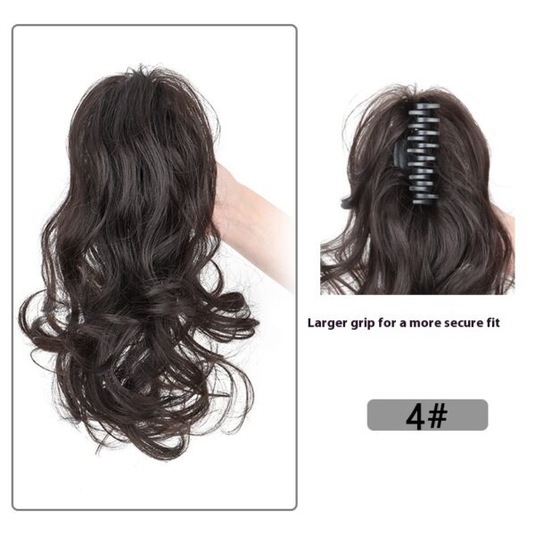 High Cranium Can Tie Ponytail Hairpin Back Head Shark Clip Ponytail Braid - Image 7