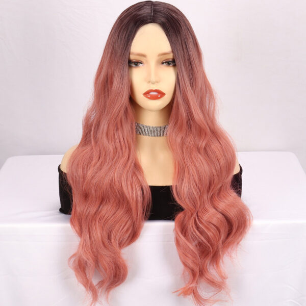 Mid Length Curly Hair With Large Waves And Gradient Smoke - Image 8