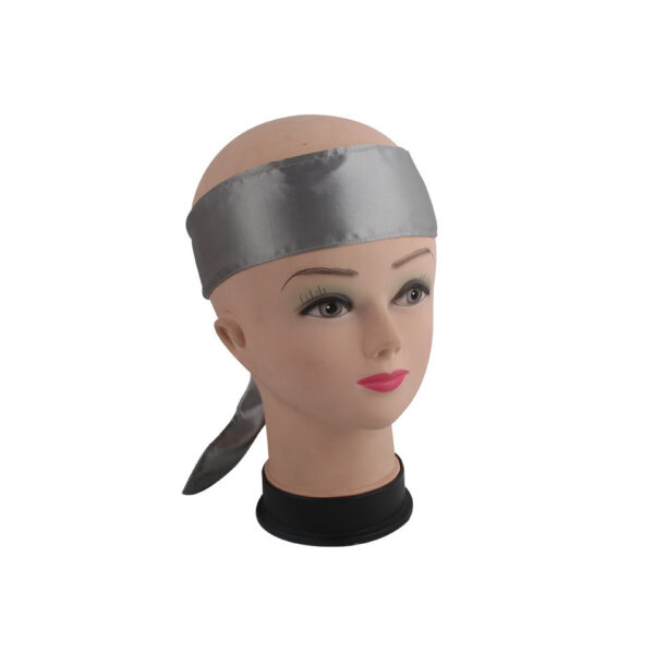 Wig, Turban, Satin Cloth, Long Scarf, Long Ribbon, Silk Hairband, Headband, Headband - Image 9