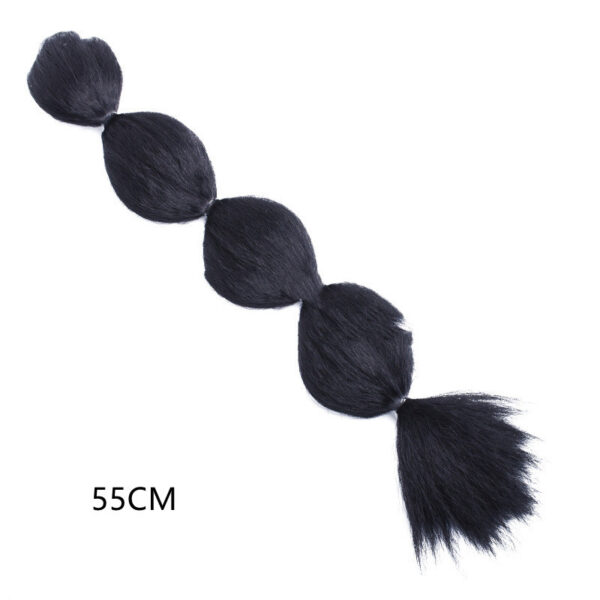 Lantern Bubble Wig Ponytail Female Long Ponytail - Image 2