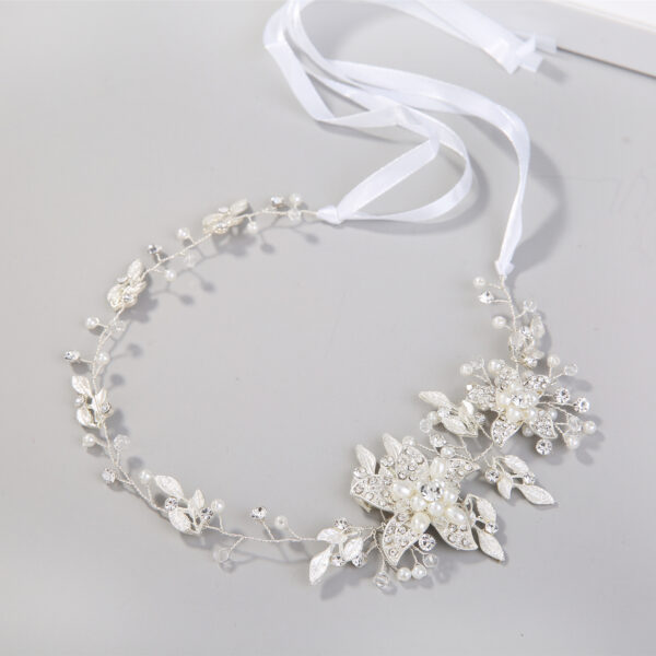 Gold And Silver Rhinestone Alloy Handmade Headdress - Image 6